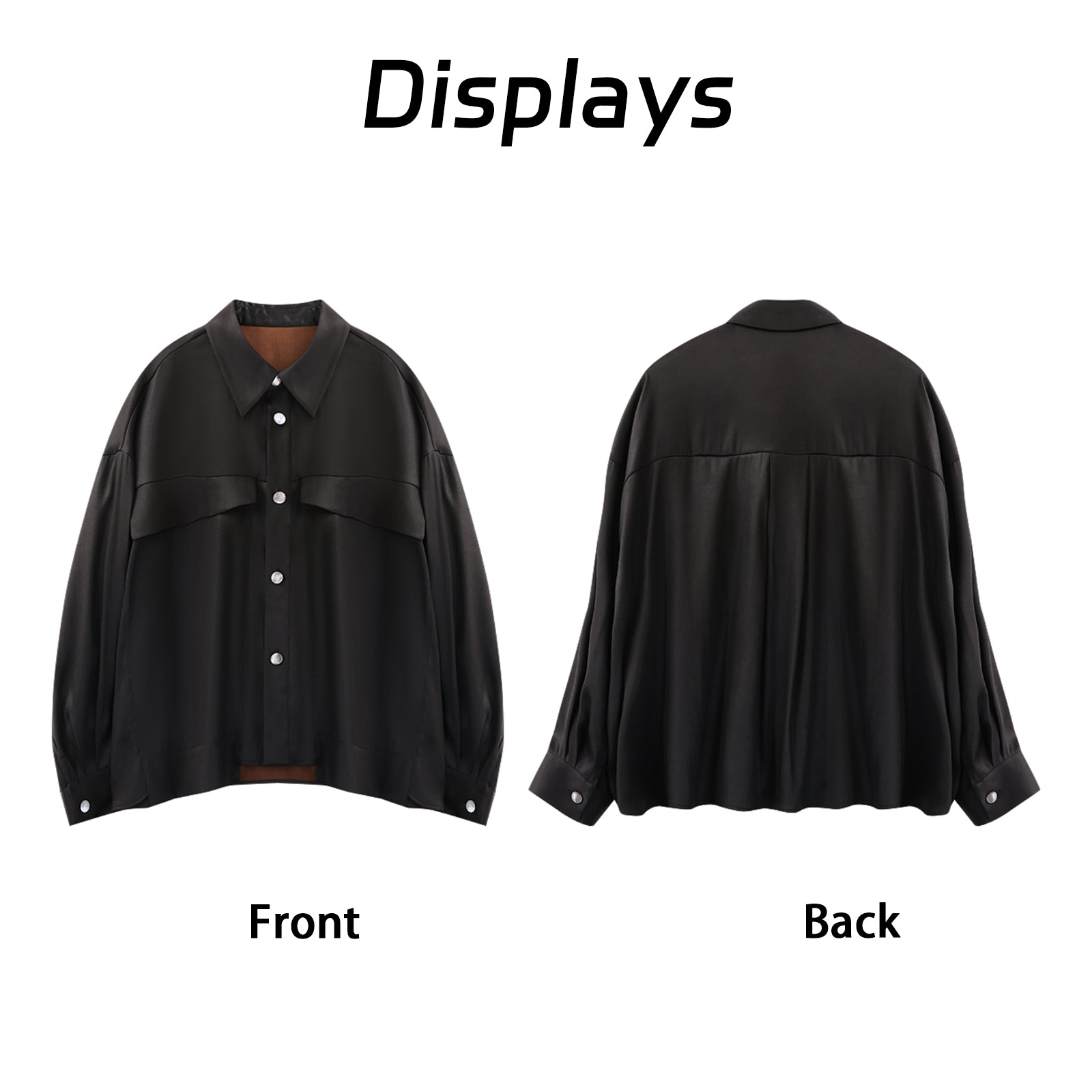 Shirt, Natural Tuberose Dye, Retro Lapel for Elegance Guangdong Black Pearl Gambiered Guangdong Gauze xiangyunsha
