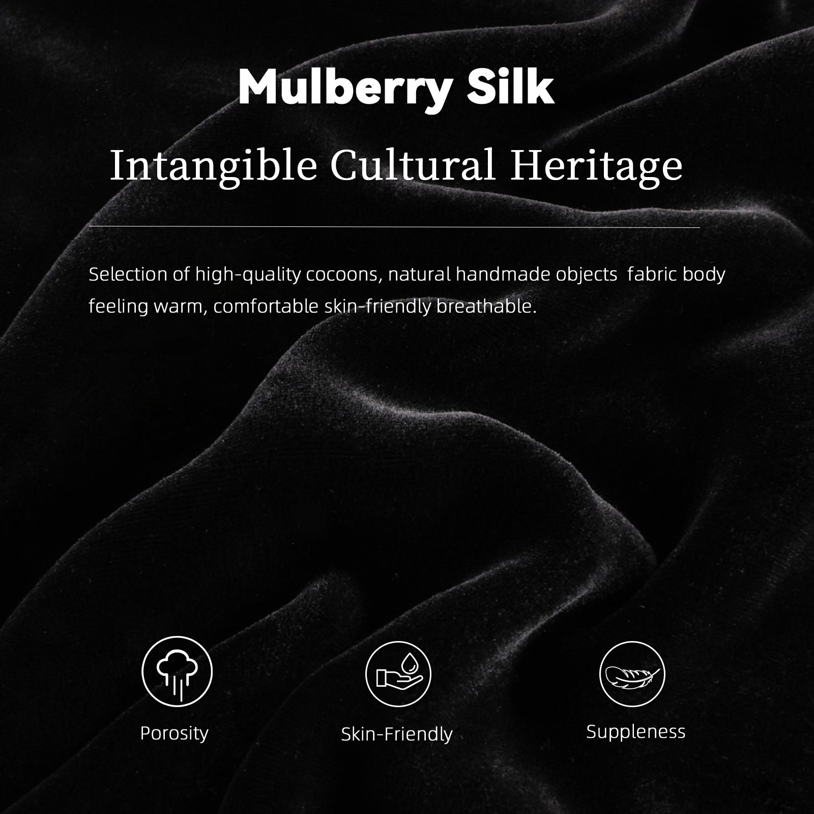 Top, Silk Blend, Windproof & Breathable, Layering Style for Early Autumn Commute Guangdong Black Pearl Gambiered Guangdong Gauze xiangyunsha