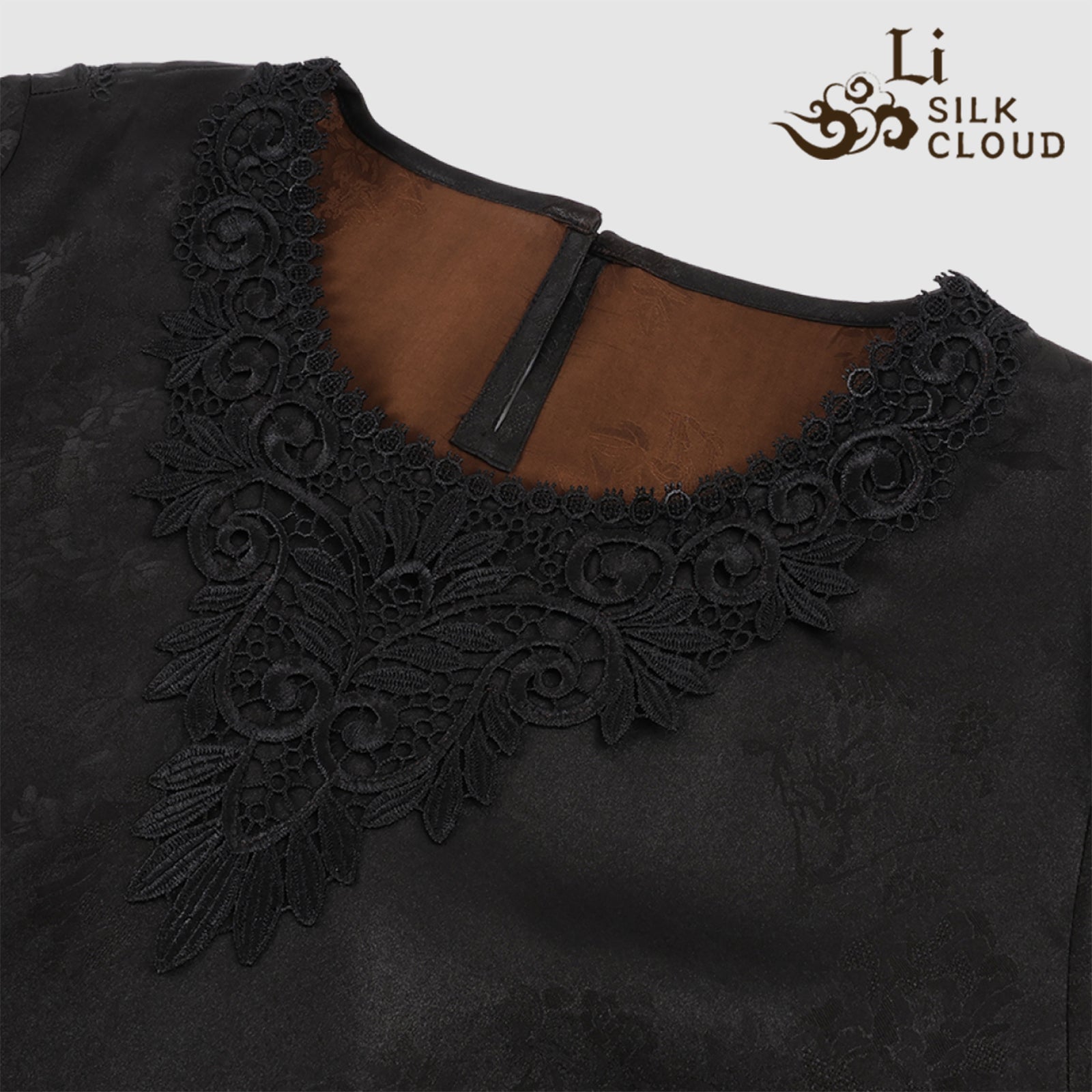 Top, Plant-Dyed Eco-Fabric, Wrinkle-Resistant & Easy-Care, Outer Wear in Early Autumn & Inner Wear in Late Autumn  Guangdong Black Pearl Gambiered Guangdong Gauze xiangyunsha