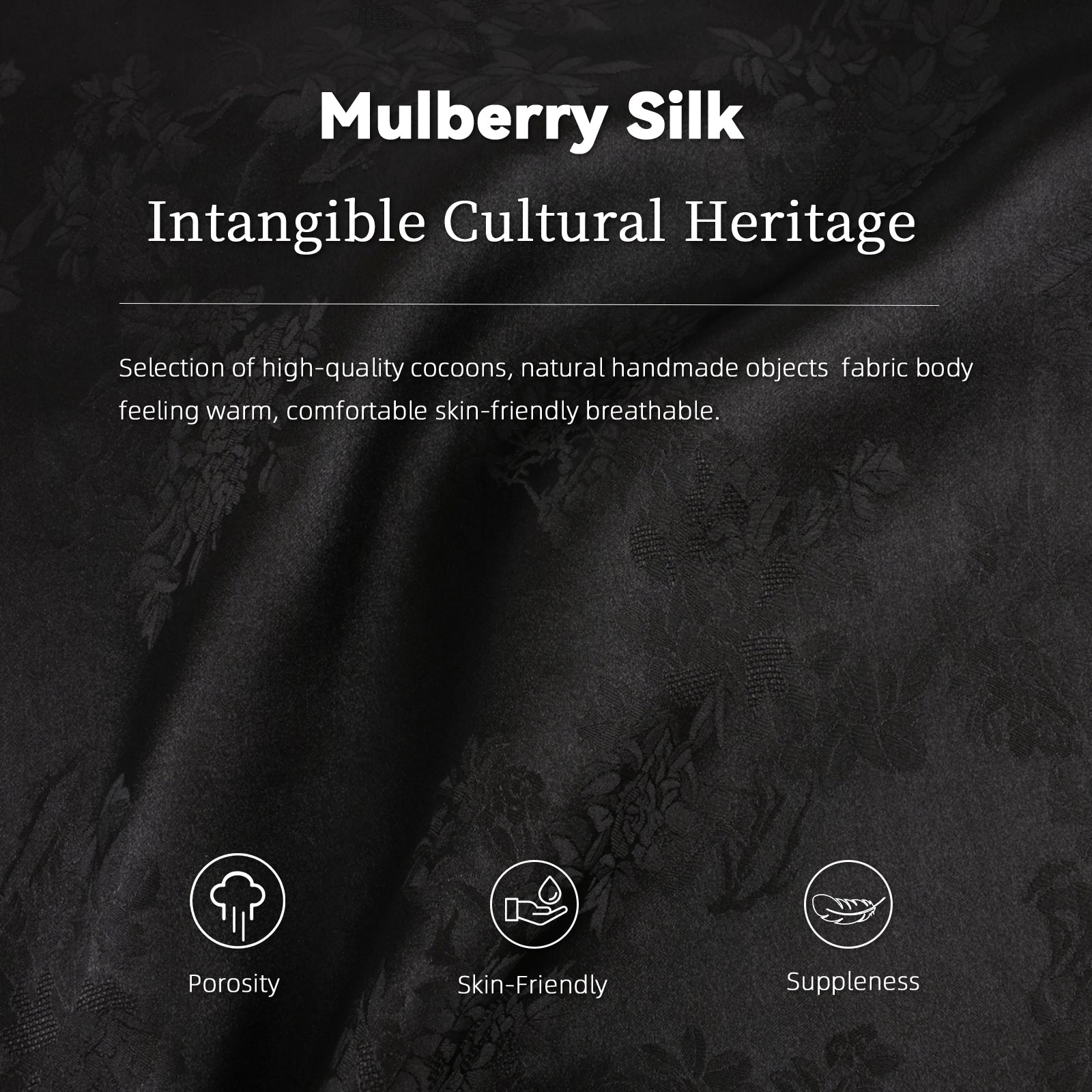 Top, Plant-Dyed Eco-Fabric, Wrinkle-Resistant & Easy-Care, Outer Wear in Early Autumn & Inner Wear in Late Autumn  Guangdong Black Pearl Gambiered Guangdong Gauze xiangyunsha