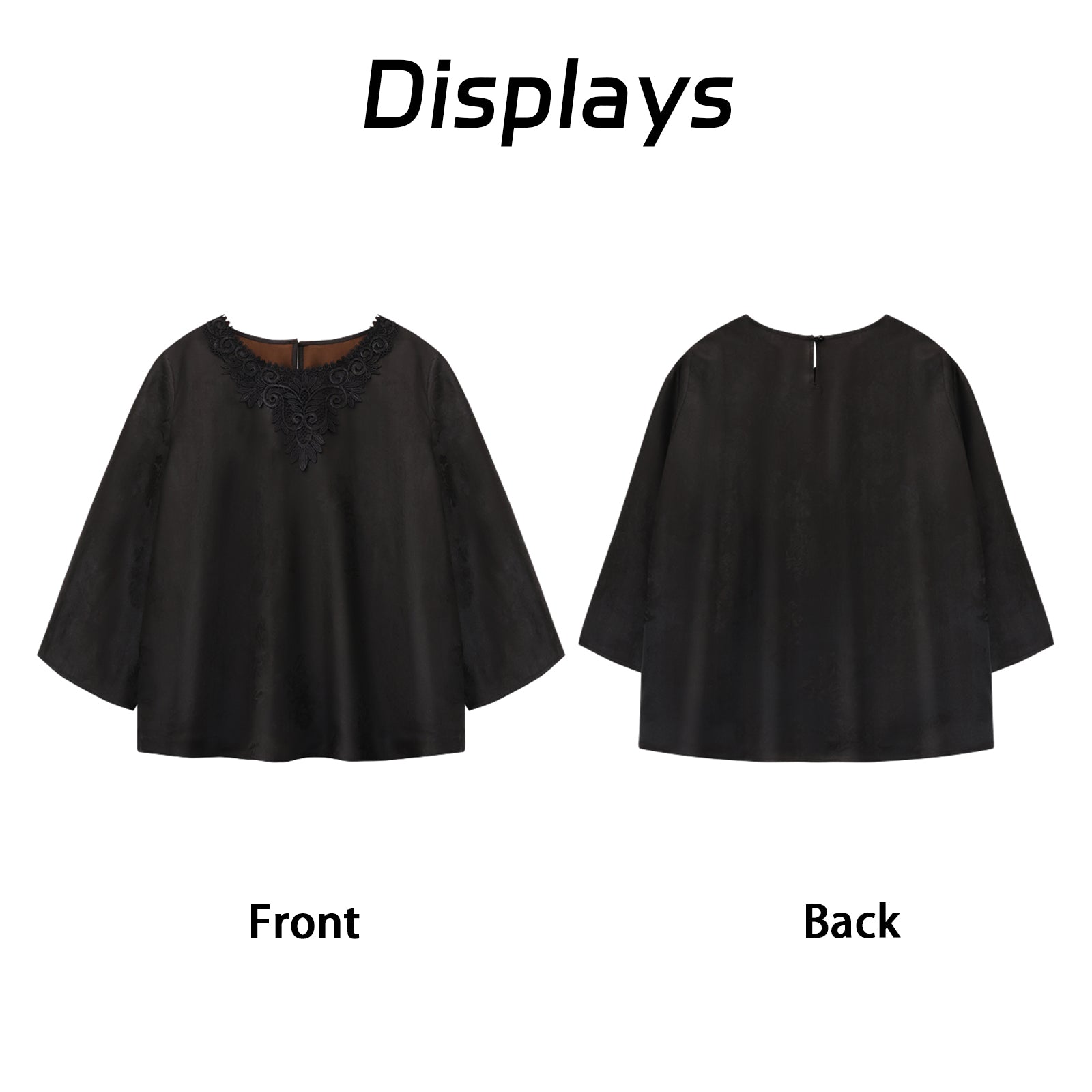 Top, Plant-Dyed Eco-Fabric, Wrinkle-Resistant & Easy-Care, Outer Wear in Early Autumn & Inner Wear in Late Autumn  Guangdong Black Pearl Gambiered Guangdong Gauze xiangyunsha