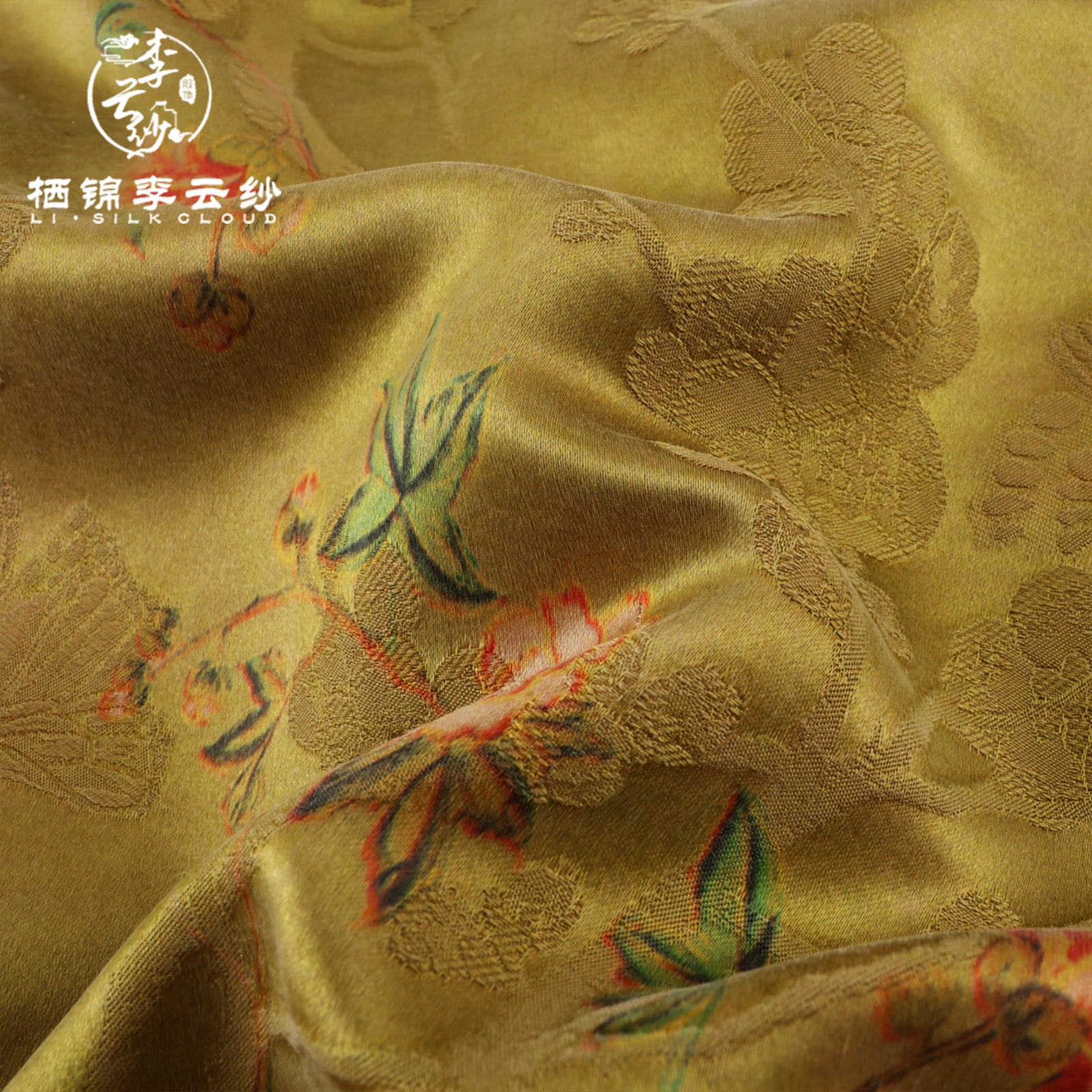 Jacket, Silk Blend, Windproof & Lightweight, Must-Have for Early Autumn Layering Guangdong Black Pearl Gambiered Guangdong Gauze xiangyunsha