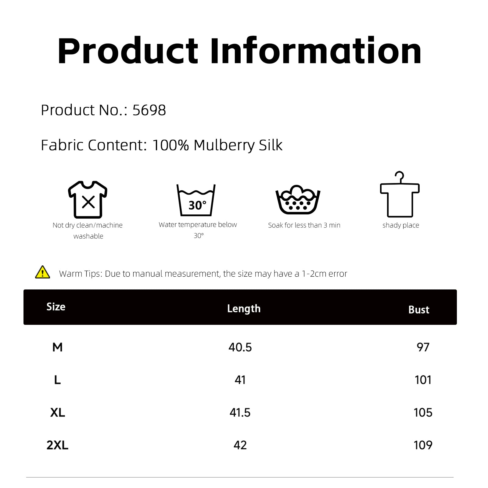 Top, Lightweight & Breathable, Wrinkle-Resistant & Easy-Care, No Bulk When Layered Under Coats in Late Autumn Guangdong Black Pearl Gambiered Guangdong Gauze xiangyunsha