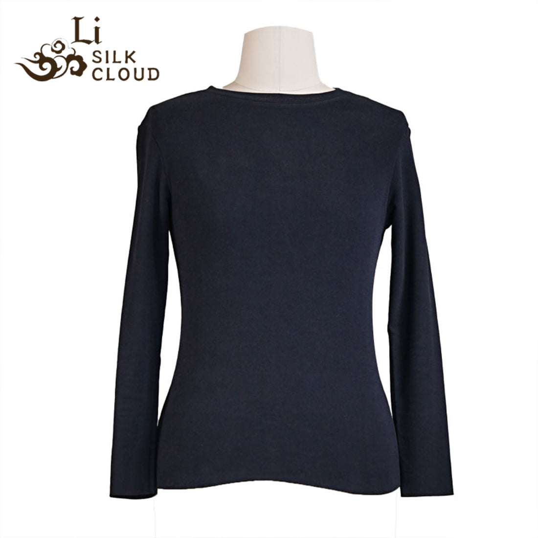 LI SILK CLOUD Women's Winter Warm Cotton T-Shirt - Long Sleeve, Soft Cotton Fabric & Cozy Textur