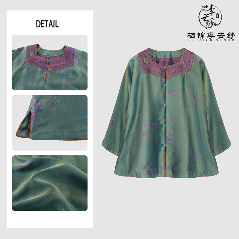 LI SILK CLOUD Xiangyunsha Silk Dresses for Women Sleeveless Tank Top Dress 2026 Woman Loose Summer Dresses Elegant Woman Clothes
