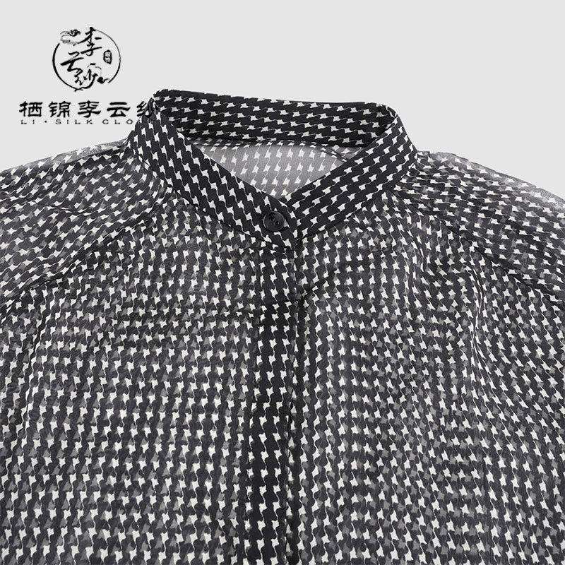 LI SILK CLOUD 2026 Arrival Xiangyunsha Mulberry Silk Women's Clothing Elegant Dresses Blouses Skirts Pants Casual Elegant Wear