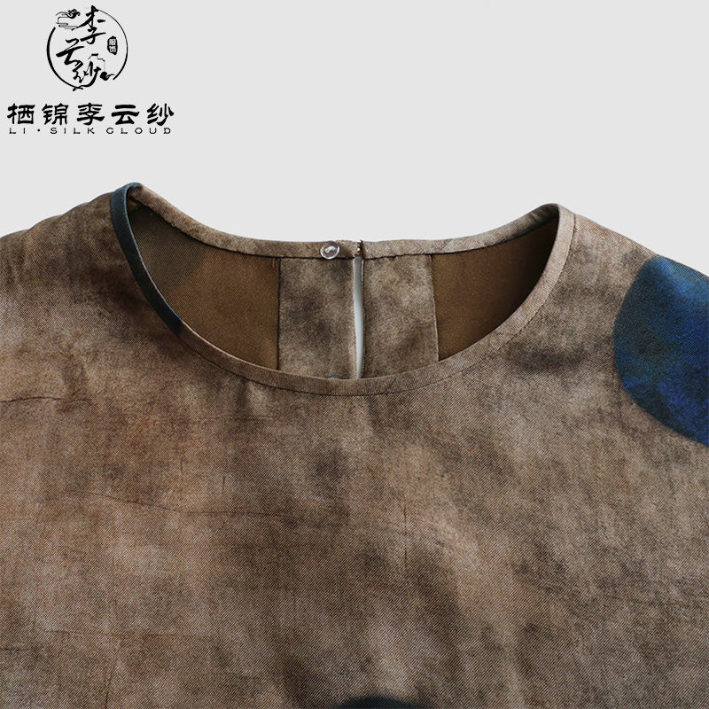 LI SILK CLOUD 2026 Arrival Xiangyunsha Mulberry Silk Women's Clothing Elegant Dresses Blouses Skirts Pants Casual Elegant Wear