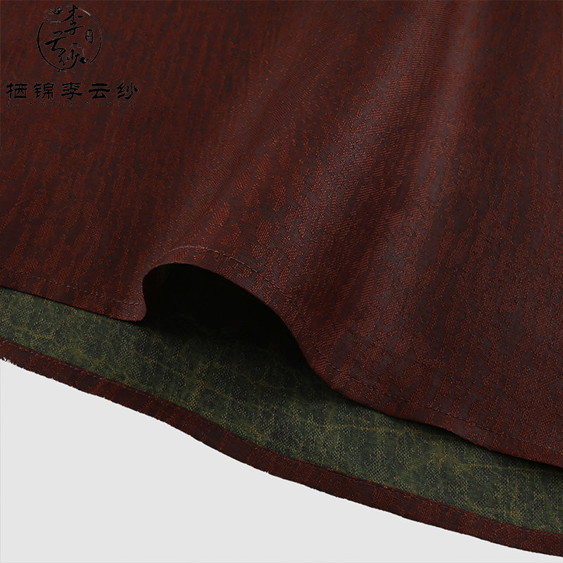 LI SILK CLOUD xiangyunsha  Dress - Lightweight Breathable, Soft Skin-Friendly, Elegant  Guangdong Black Pearl Guangdong Gauz