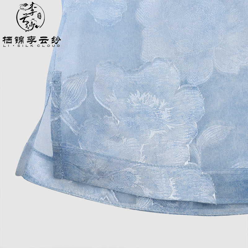 LI SILK CLOUD 2026 Arrival Xiangyunsha Mulberry Silk Women's Clothing Elegant Dresses Blouses Skirts Pants Casual Elegant Wear