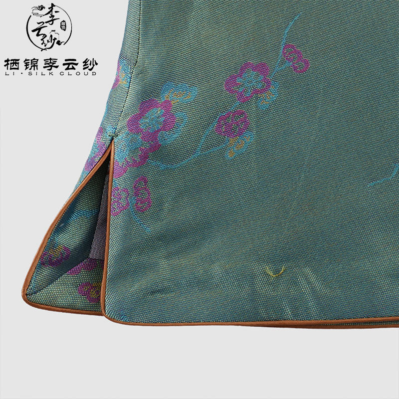 LI SILK CLOUD Xiangyunsha Silk Dresses for Women Sleeveless Tank Top Dress 2026 Woman Loose Summer Dresses Elegant Woman Clothes