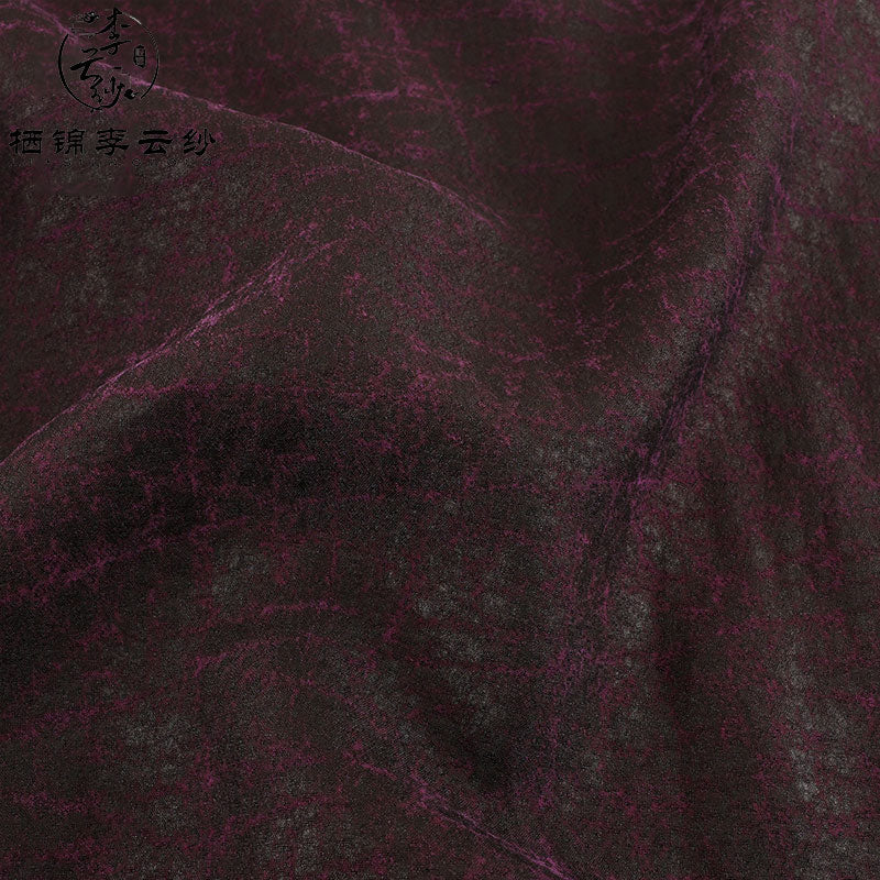 New Winter Xiangyunsha Coat - Chinese Style, Warm Lining, Guangdong Black Pearl Gambiered  Cold-Weather Outerwear