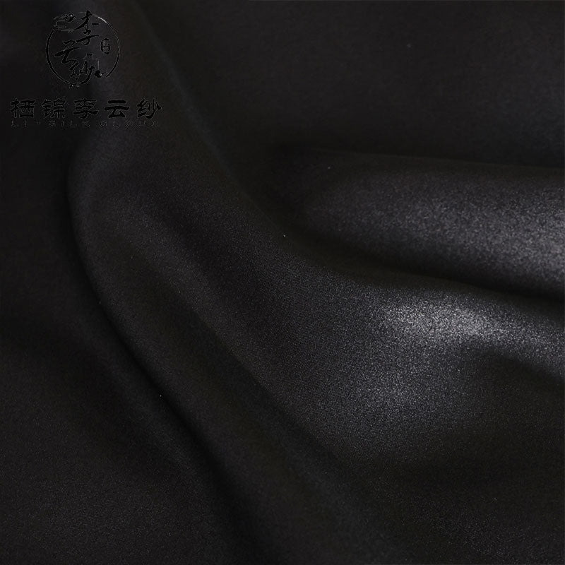 LI SILK CLOUD Pants Hand-dyed Draping High Waist Autumn Casual Trousers