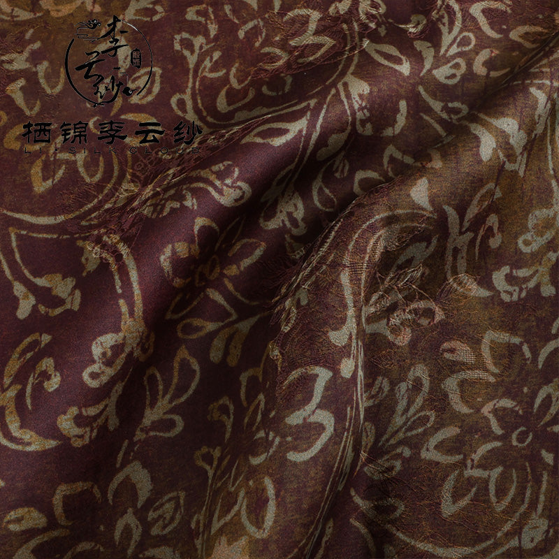 LI SILK CLOUD Silk Xiangyunsha Silk Mulberry Premium Handmade Fall Dress for Women Loose Strapless Dresses Elegant Woman Clothes