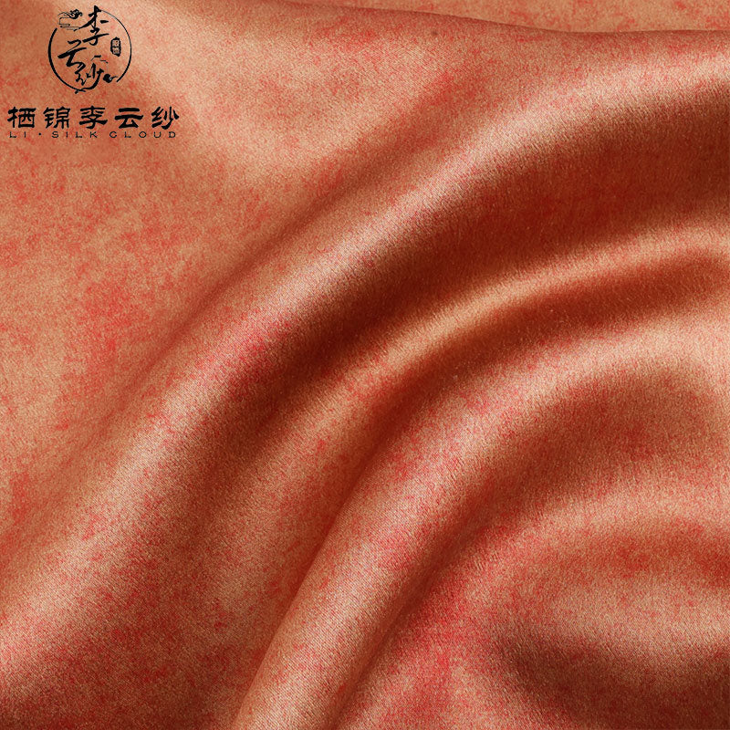 LI SILK CLOUD Dress Draping Slim-fit Versatile Mulberry Silk Autumn Midi Dress