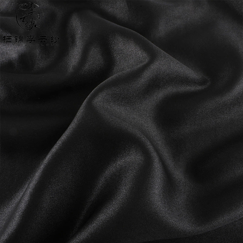 LI SILK CLOUD Dress High Waist Slimming Draping Mulberry Silk Autumn Midi Dress