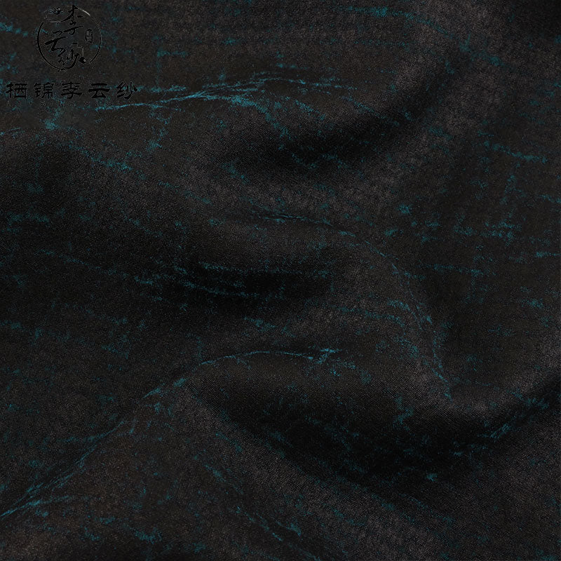 LI SILK CLOUD Women's Autumn Xiangyunsha Dress - 100% Mulberry Silk, Heavy Craftsmanship & Silky Soft Texture