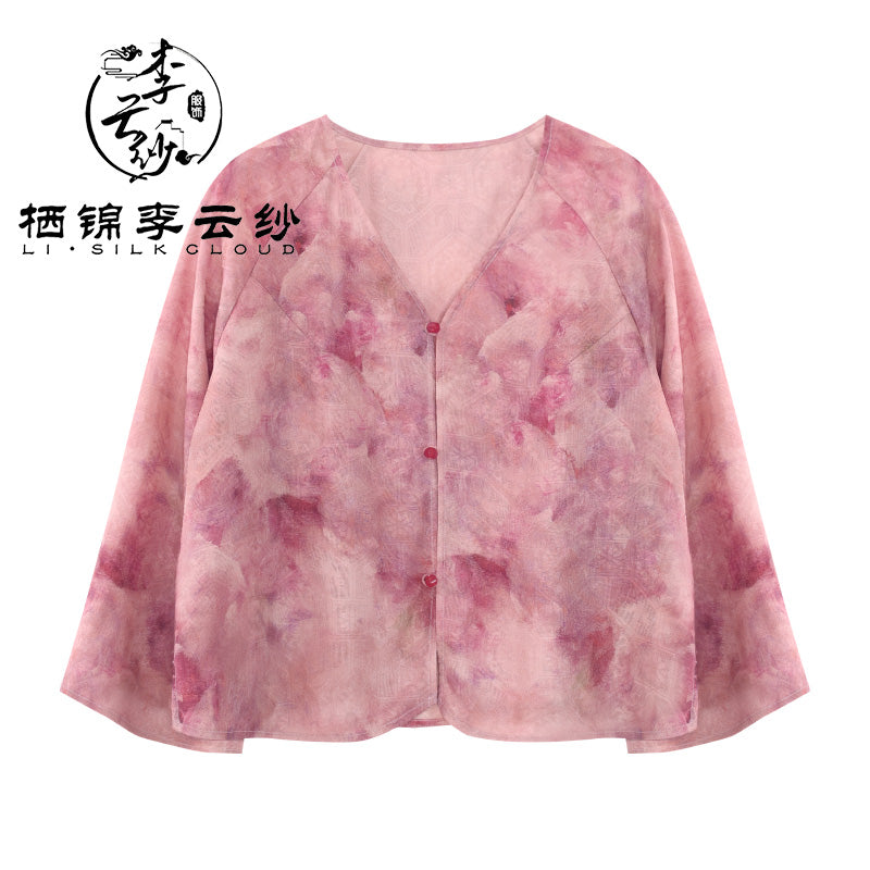 LI SILK CLOUD 2026 Arrival Xiangyunsha Mulberry Silk Women's Clothing Elegant Dresses Blouses Skirts Pants Casual Elegant Wear