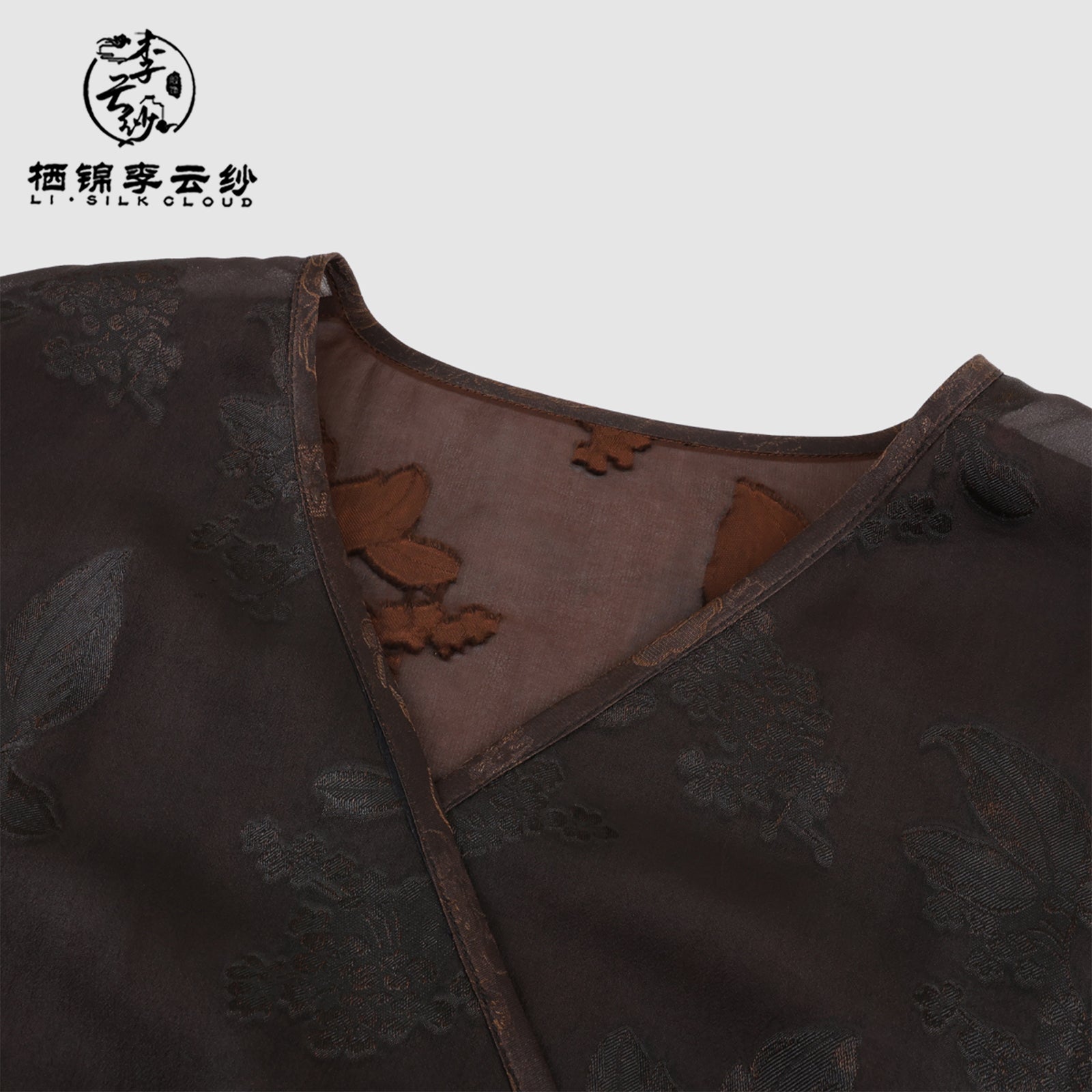 Outerwear - Light & Breathable, Soft Skin-Friendly Fabric, Tradition Guangdong Black Pearl Gambiered Guangdong Gauze xiangyunsha