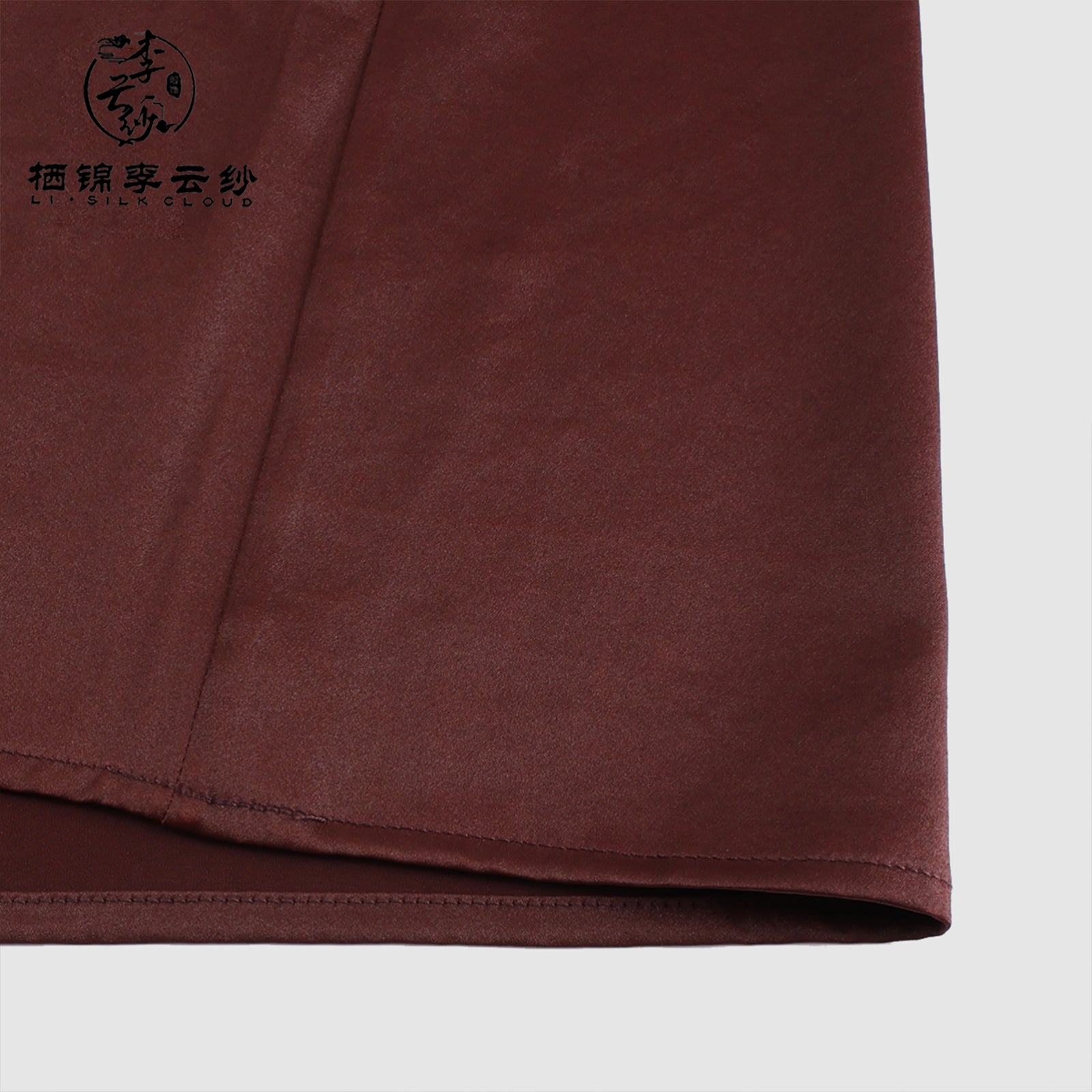 V-Neck Sleeveless Top - Classic Silk Fabric, Stylish Oriental Guangdong Black Pearl Gambiered Guangdong Gauze xiangyunsha