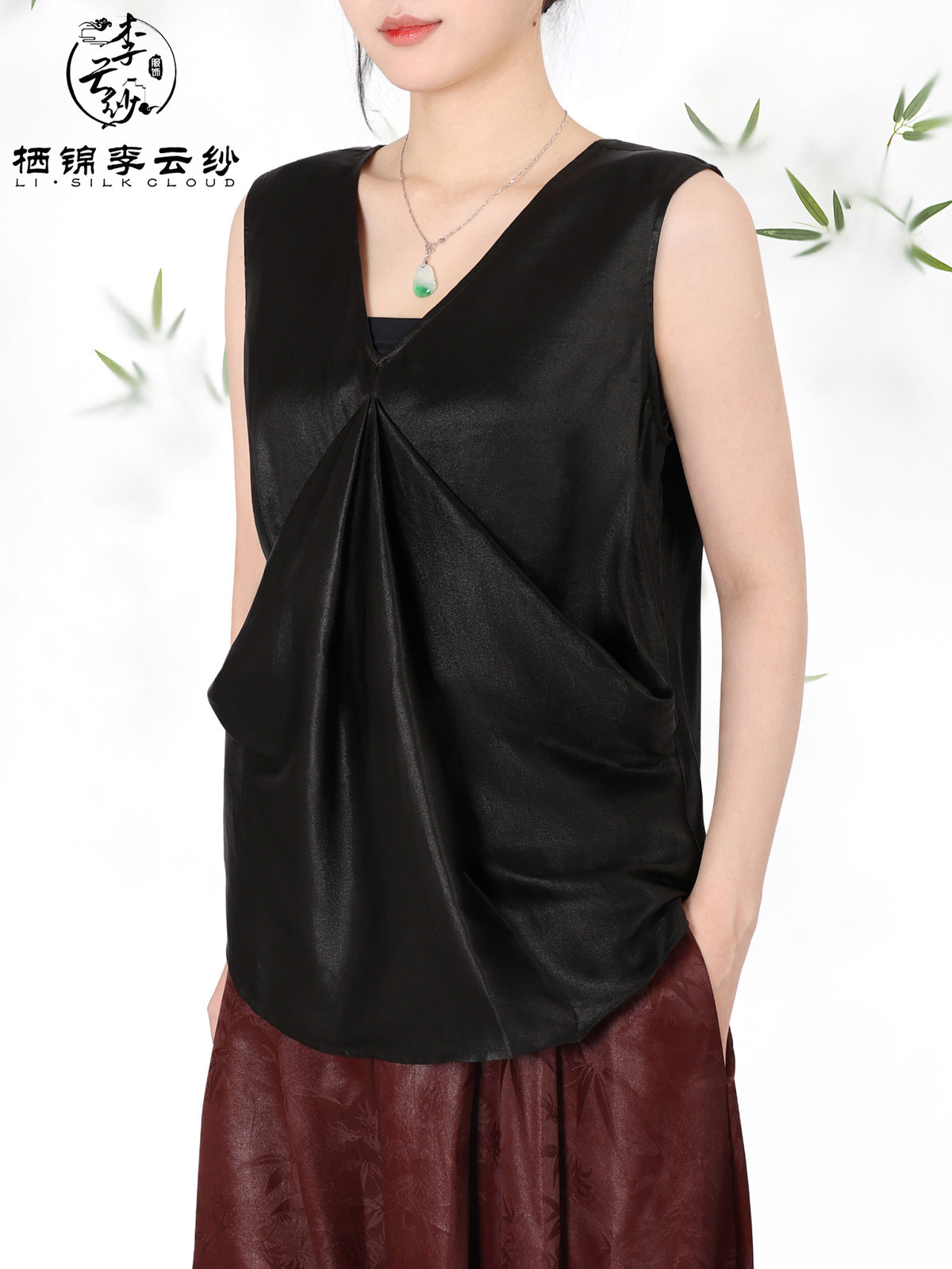 LI SILK CLOUD 2026 Arrival Xiangyunsha Mulberry Silk Women's Clothing Elegant Dresses Blouses Skirts Pants Casual Elegant Wear