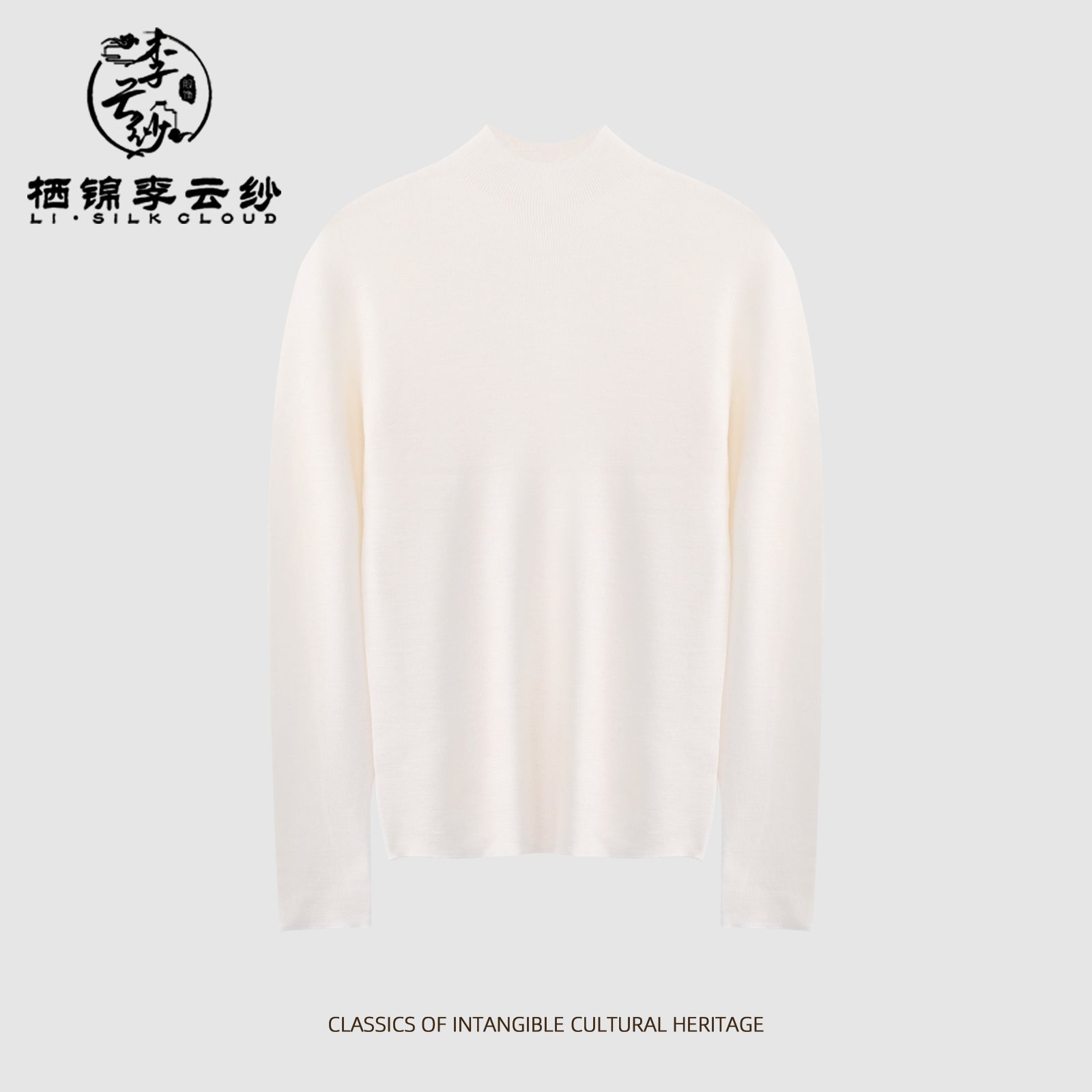 Guangdong Black Pearl Gambiered Guangdong Gauze xiangyunsha Top, Soft Skin-Friendly & Non-Irritating to Neck, Warm & Heat-Retaining, Gentle for Early Autumn Outer Wear, Non-Bulky for Late Autumn Layering