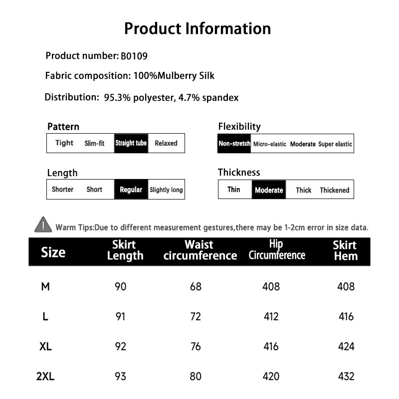 LI SILK CLOUD Handcrafted Plus Size Xiangyunsha Silk Dress Midi Skirt for Women Loose Breathable Summer Elegant Women's Clothes