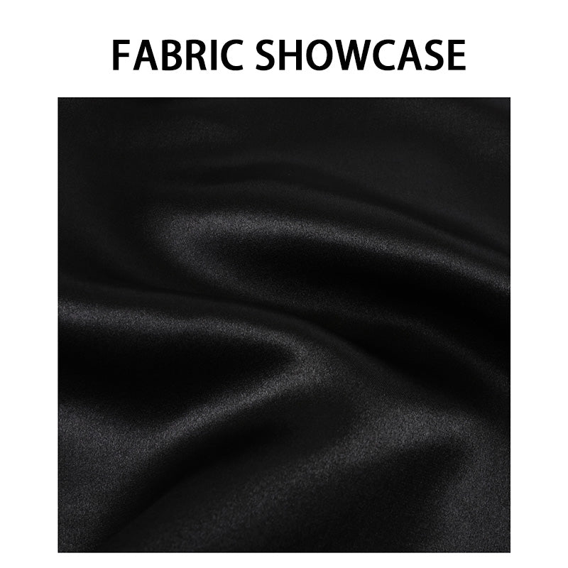 LI SILK CLOUD xiangyunsha  Blouse - Skin-Friendly Soft Fabric, Glossy Texture, Traditional Guangdong Black Pearl Guangdong Gauze