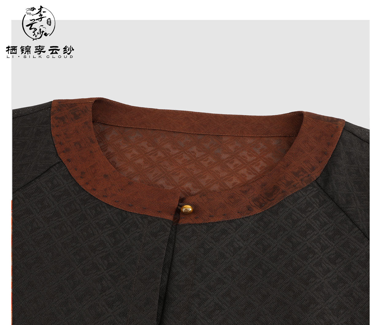 LI SILK CLOUD Vintage Style Autumn Long-Sleeve Dress - Ruffled Details, Soft Fabric, Casual Fall Gown Guangdong Black Pearl