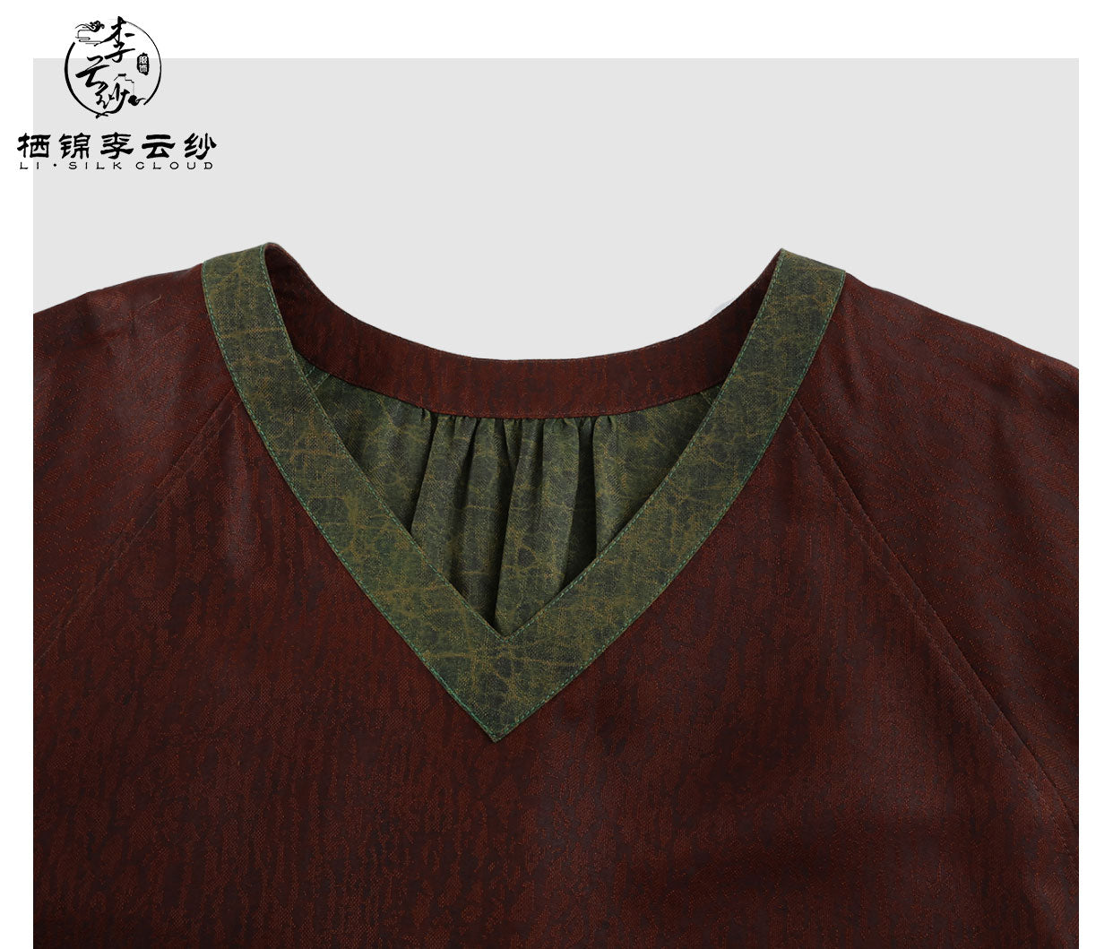 LI SILK CLOUD xiangyunsha  Dress - Lightweight Breathable, Soft Skin-Friendly, Elegant  Guangdong Black Pearl Guangdong Gauz