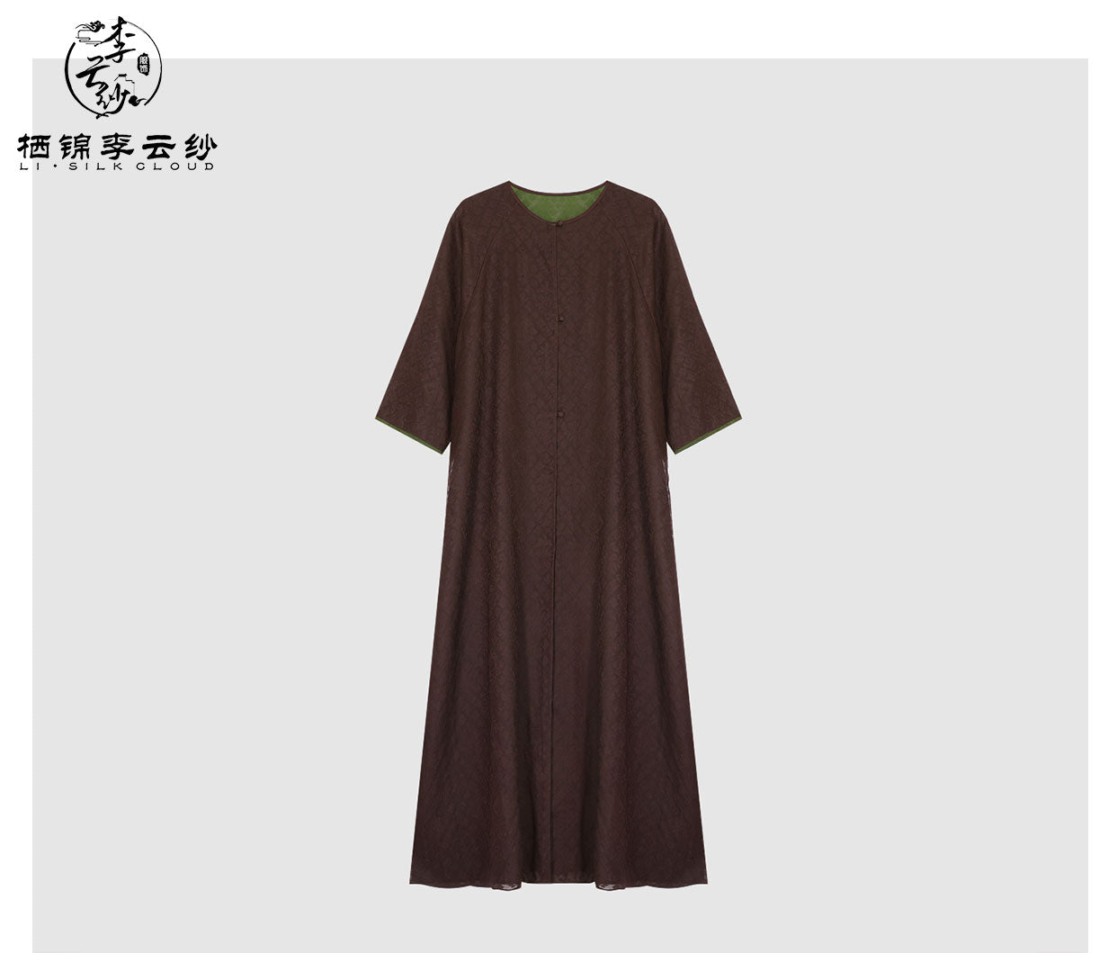 LI SILK CLOUD Vintage Style Autumn Long-Sleeve Dress - Ruffled Details, Soft Fabric, Casual Fall Gown Guangdong Black Pearl