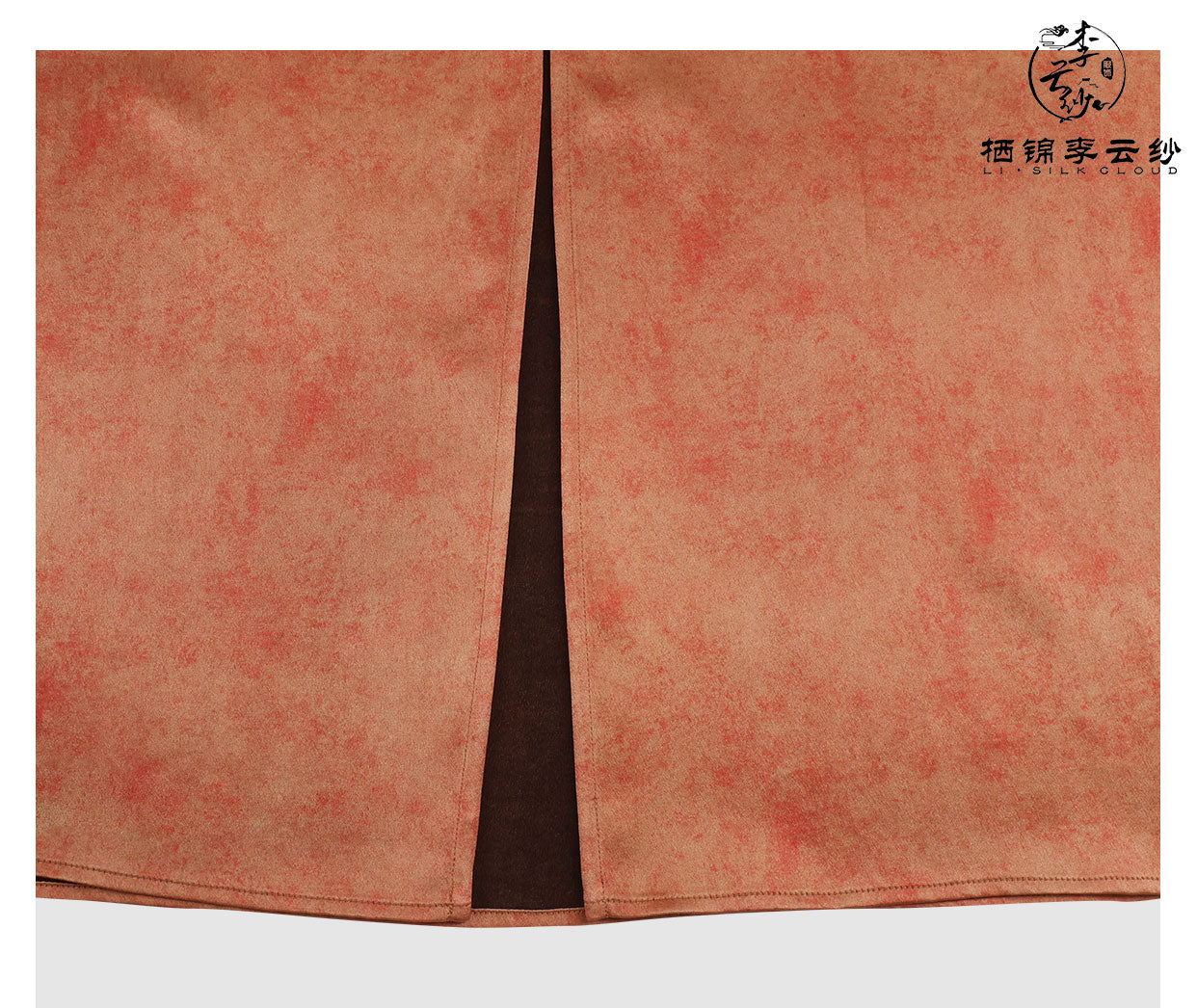 LI SILK CLOUD Dress Draping Slim-fit Versatile Mulberry Silk Autumn Midi Dress
