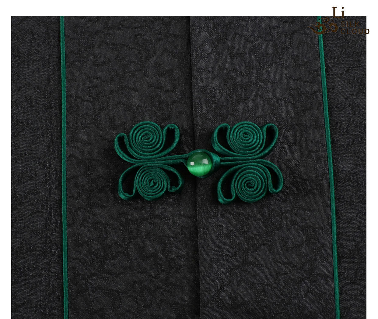 LI SILK CLOUD xiangyunsha  Blouse - Skin-Friendly Soft Fabric, Glossy Texture, Traditional Guangdong Black Pearl Guangdong Gauze