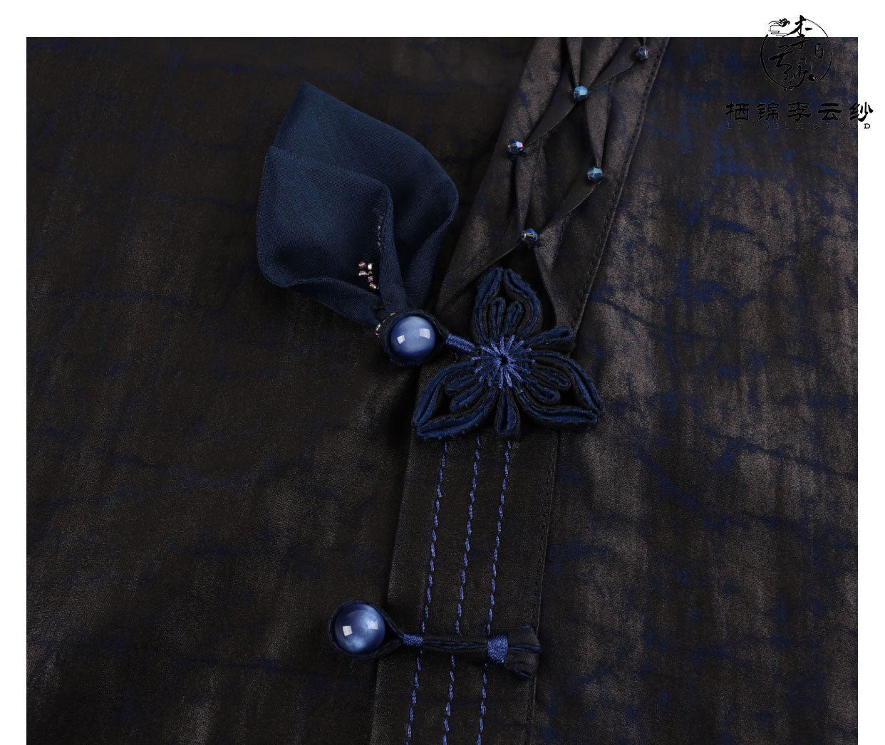 LI SILK CLOUD Wool Long Sleeve Top - 100% Pure Wool, Soft Warm Elegant Casual Guangdong Black Pearl Gambiered Guangdong Gauze