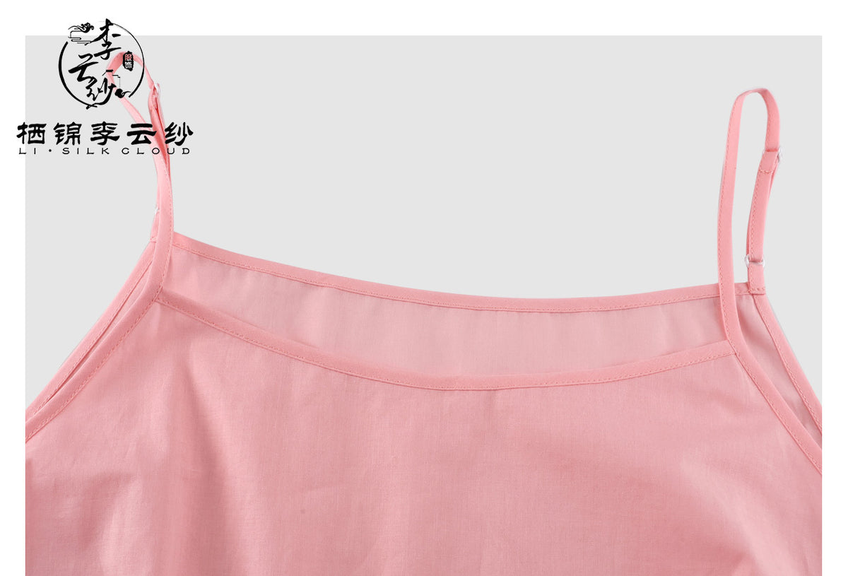 LI SILK CLOUD Silk Xiangyunsha Silk Mulberry Premium Handmade Fall Dress for Women Loose Strapless Dresses Elegant Woman Clothes