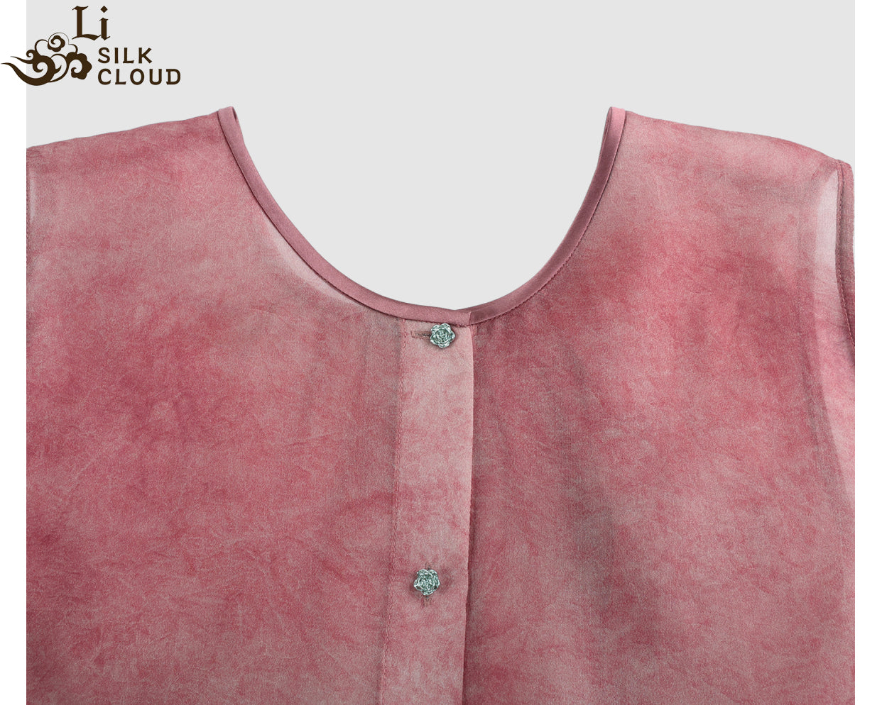 Handmade Traditional Natural Dyed Silk-LI SILK CLOUD Dress Draping Slim-fit Versatile Mulberry Silk Autumn Midi Dress