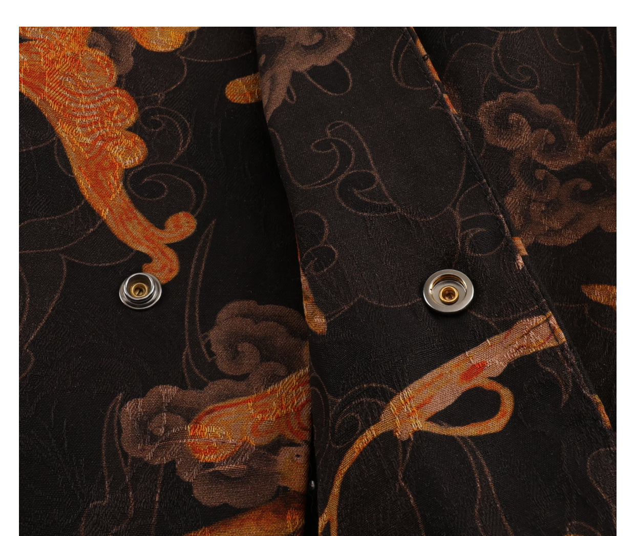 Coat, Silk Base, 90% White Goose Down, Must-Have for Early Autumn Layering Guangdong Black Pearl Gambiered Guangdong Gauze xiangyunsha