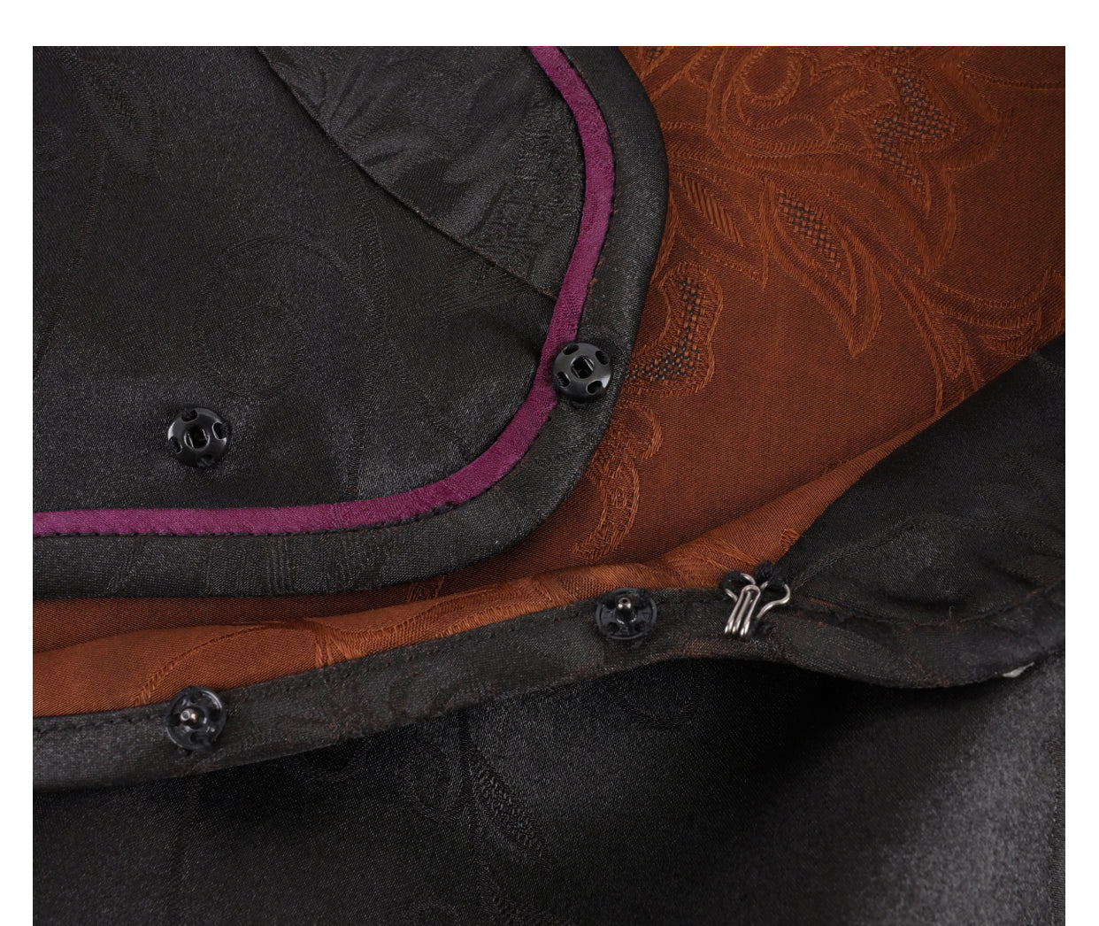 Guangdong Black Pearl Gambiered Guangdong Gauze xiangyunsha Top, Natural Tuberose Dye, Ancient Sun-Drying Craft, Windproof & Breathable, Fits Day-Night Temperature Swings